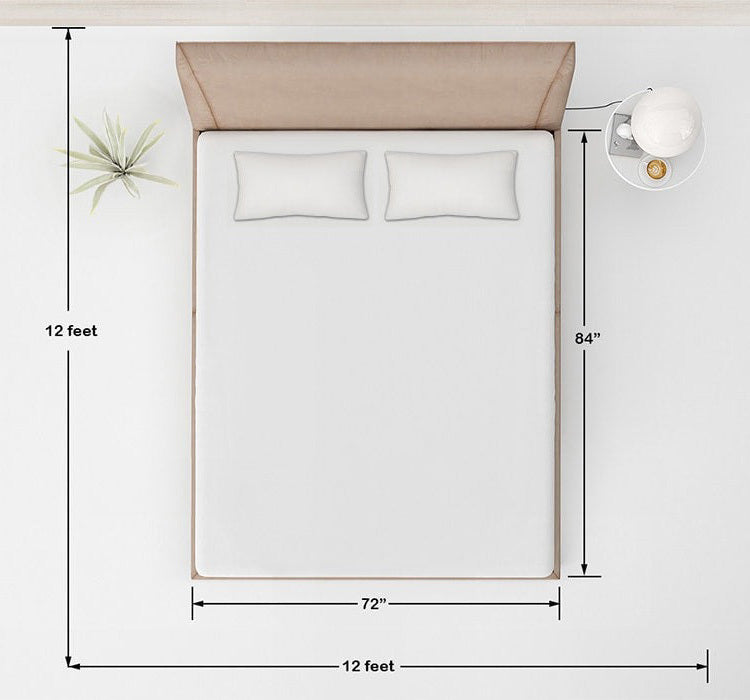 California King Latex Mattresses - 72 x 84 - Similar feel to standard king, but longer by 4 inches