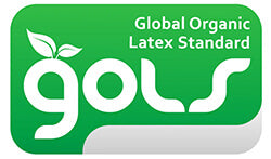 GOLS certified natural latex mattress and organic wool